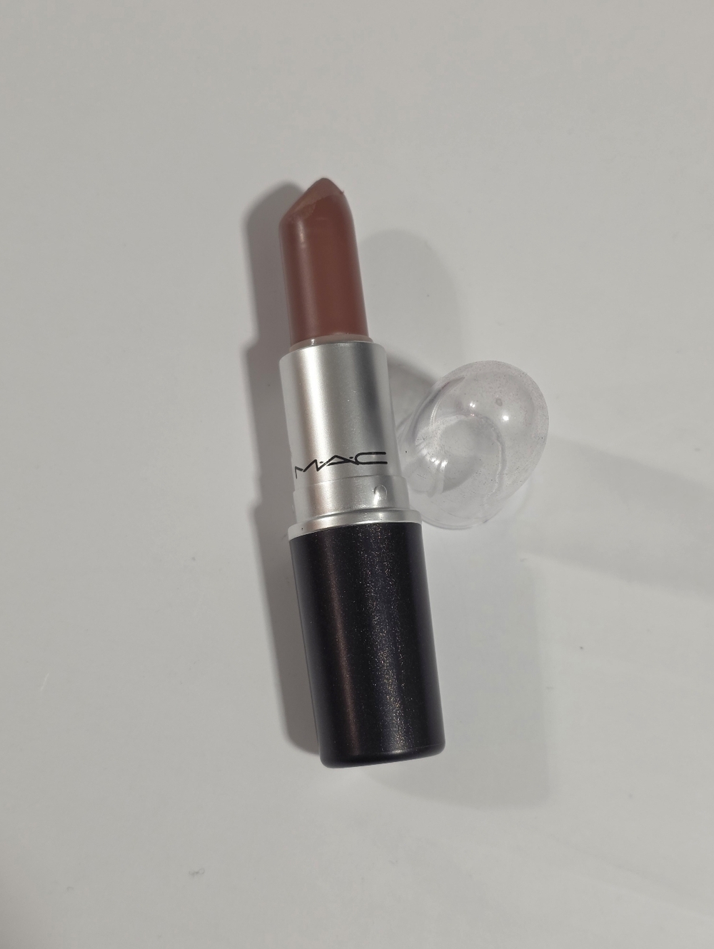 MAC Cosmetics Lipstick AGE/SEX/LOCATION Matte Mauve Nude A/S/L Age Sex Location